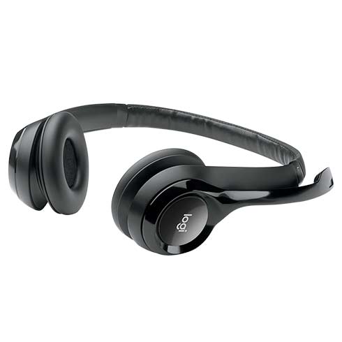 Logitech H390 - USB stereo headset - čierne 