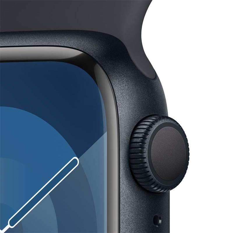 Apple Watch Series 9 GPS 41mm Midnight Aluminium Case with Midnight Sport Band - S/M *Rozbalený* 