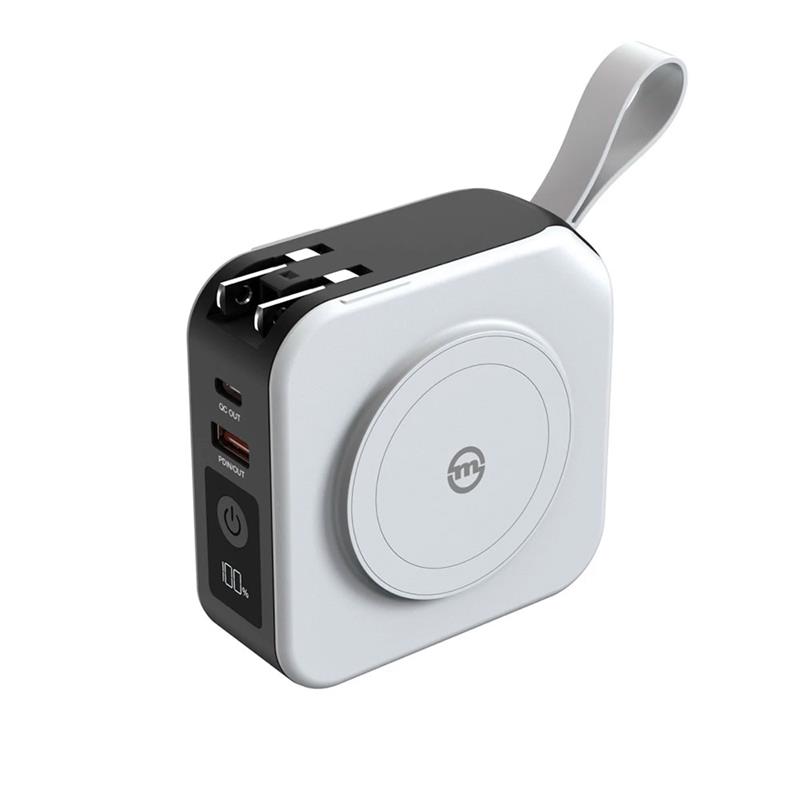 Mobile Origin Powerbank and Travel Charger Magsafe 10.000 mAh - White 