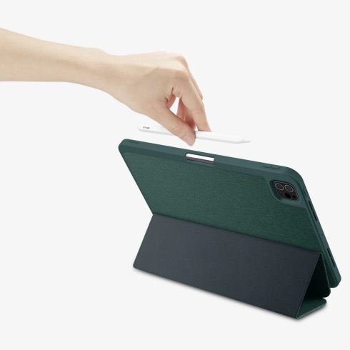 Spigen puzdro Urban Fit pre iPad Pro 11" M4 2024 - Midnight Green 