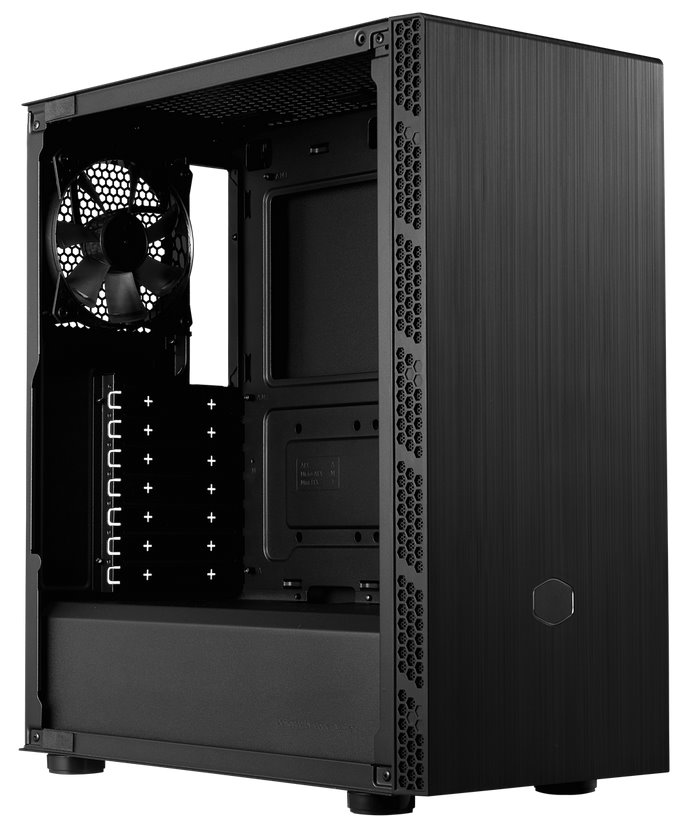 COOLER MASTER case MasterBox MB600L V2 Tempered Glass + 650W PSU Bronze 80+ MPE-6501-ACABW-BCP, ATX, Mid Tower 