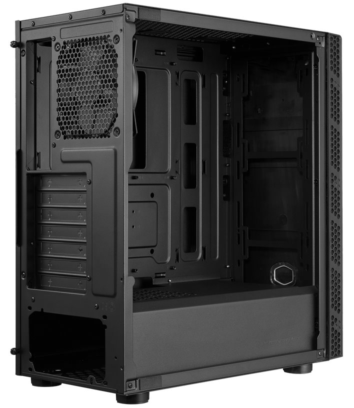 COOLER MASTER case MasterBox MB600L V2 Tempered Glass + 650W PSU Bronze 80+ MPE-6501-ACABW-BCP, ATX, Mid Tower 