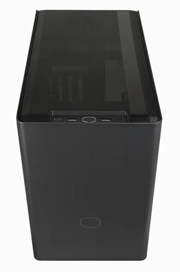 COOLER MASTER case MasterBox NR200P V2, mini-ITX, black 