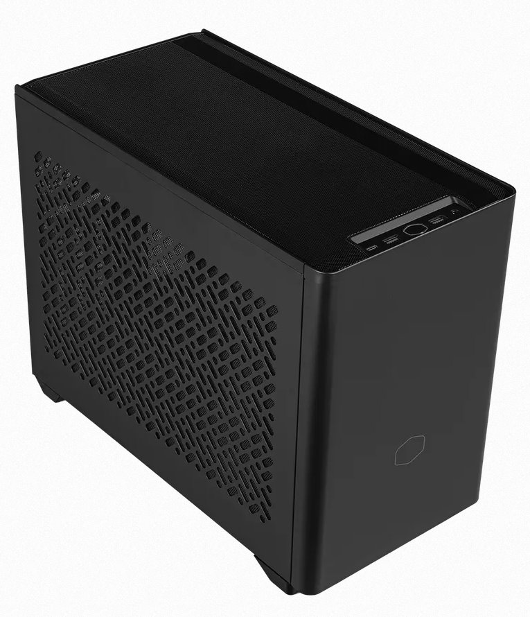 COOLER MASTER case MasterBox NR200P V2, mini-ITX, black 
