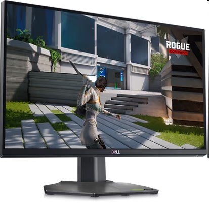 DELL Gaming Monitor G2524H 25" FHD 1920x1080 180Hz Fast IPS/1ms/1000:1/400cd/2xDP/HDMI/Black 