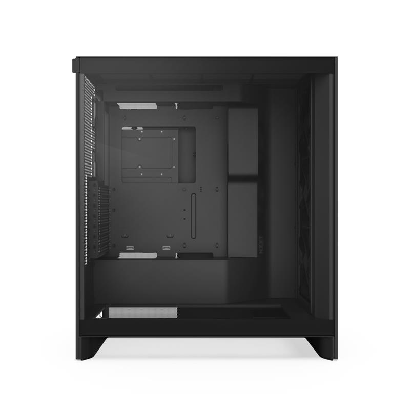 NZXT case H7 Flow  2x 120 mm fan  tempered glass  mesh panel  black  
