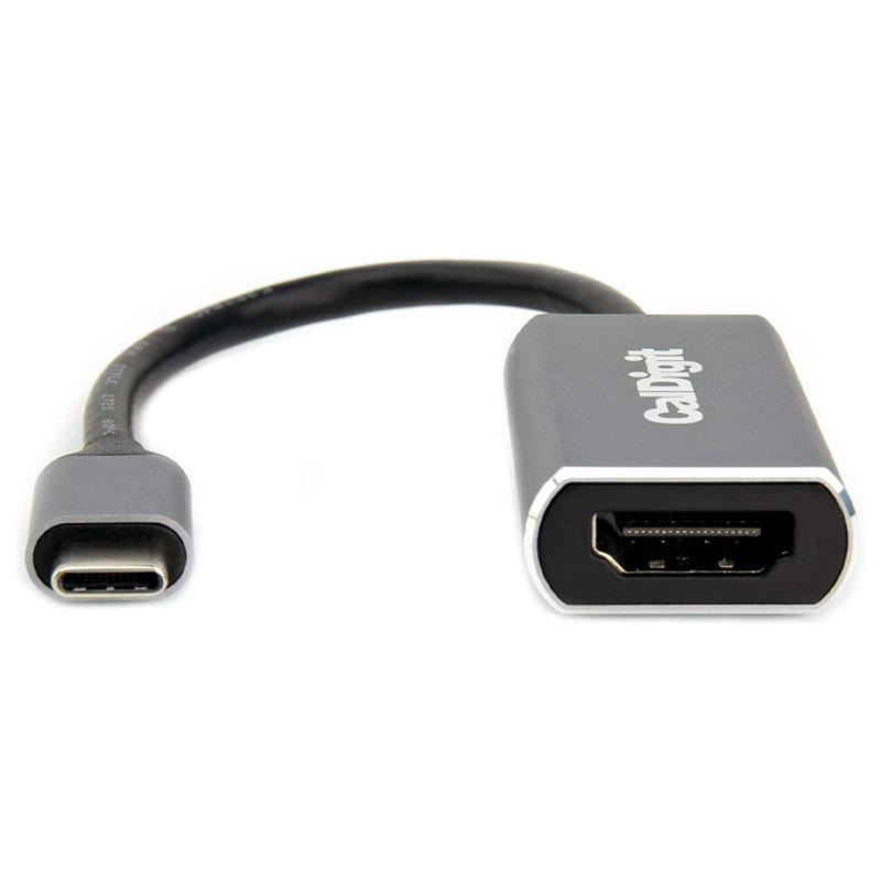 CalDigit USB-C to HDMI 2.0b Adapter 4K 60Hz - Space Gray 