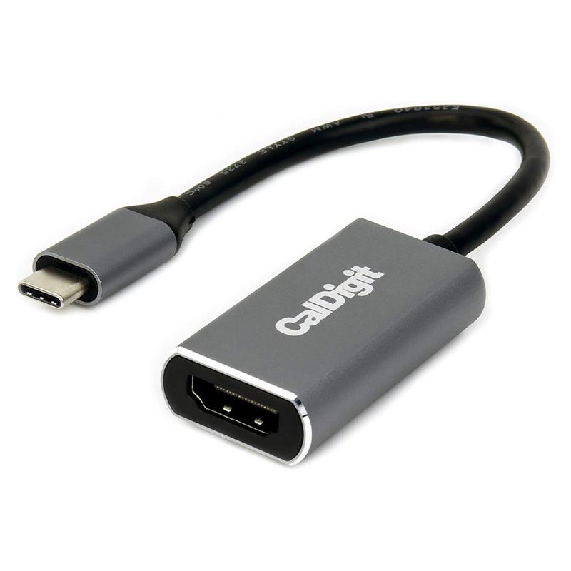 CalDigit USB-C to HDMI 2.0b Adapter 4K 60Hz - Space Gray 