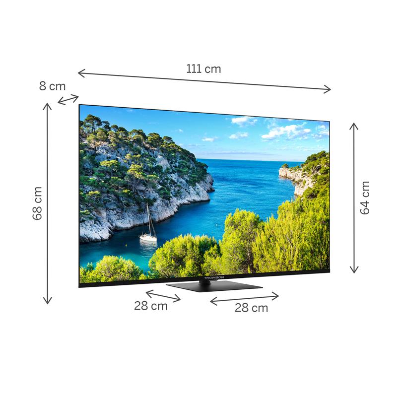 Thomson 50UG5C14 UHD Google TV, poškodený obal 