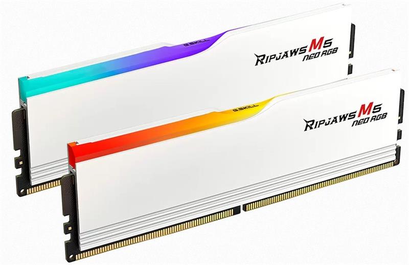 G.SKILL 32GB kit DDR5 6000 CL36 Ripjaws M5 Neo AMD EXPO RGB white 