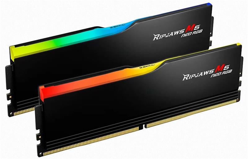 G.SKILL 32GB kit DDR5 6000 CL36 Ripjaws M5 Neo RGB AMD EXPO black 