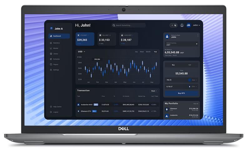 DELL Mobile Precision 3591 15,6" FHD 400nit/ U7-155H/ 32GB/ 1TB SSD/ RTX 1000 Ada 6GB / SCR / W11Pro/3Y ProSpt 