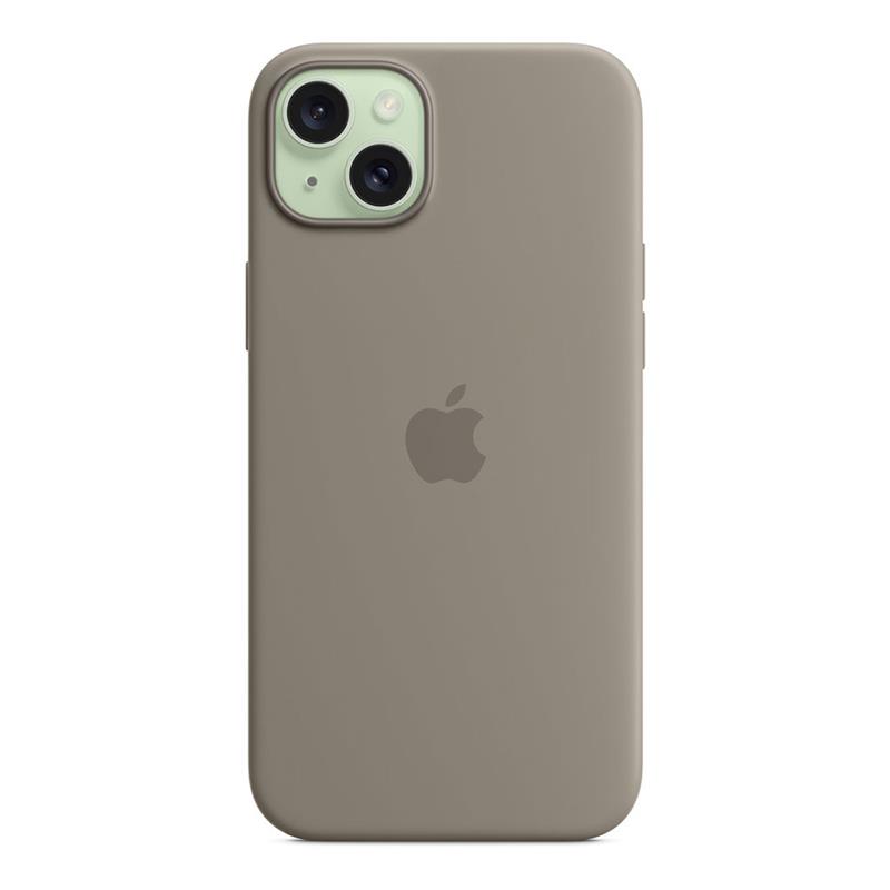 iPhone 15 Plus Silicone Case with MagSafe - Clay 