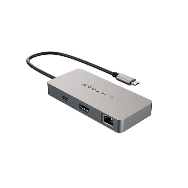 Hyper USB-C Hub HyperDrive 5-Port - Silver 