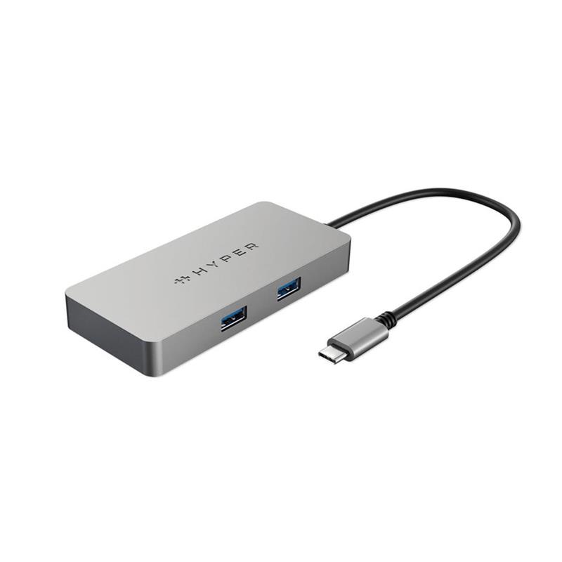 Hyper USB-C Hub HyperDrive 5-Port - Silver 