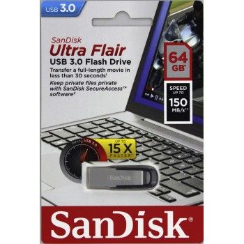 SanDisk Ultra Flair 64GB USB black 