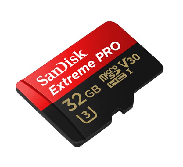 SanDisk Extreme PRO 32GB microSD card 