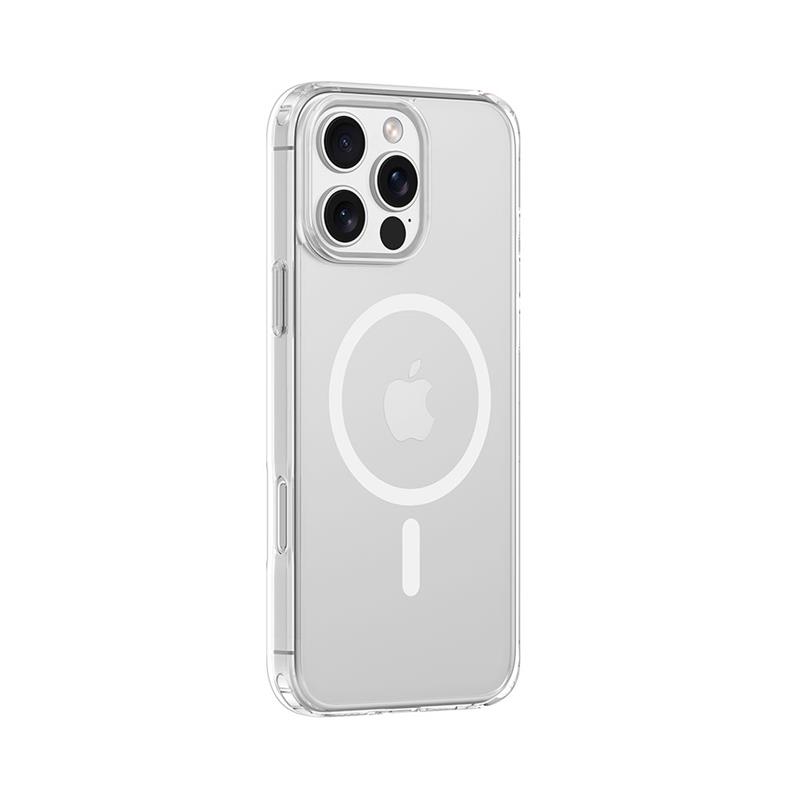 Devia kryt Pure Clear Magnetic Shockproof Case pre iPhone 16 Pro - Clear 