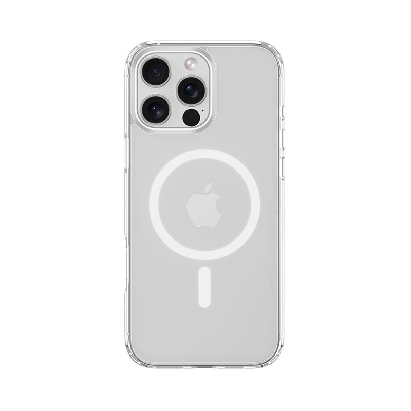 Devia kryt Pure Clear Magnetic Shockproof Case pre iPhone 16 Pro - Clear 