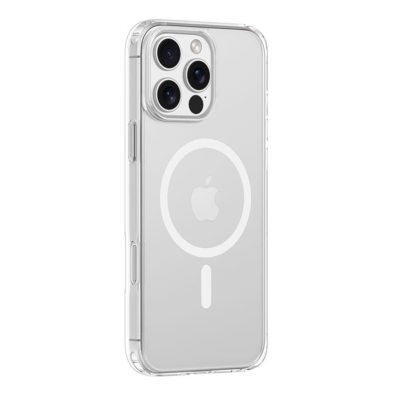 Devia kryt Pure Clear Magnetic Shockproof Case pre iPhone 16 Pro Max - Clear 