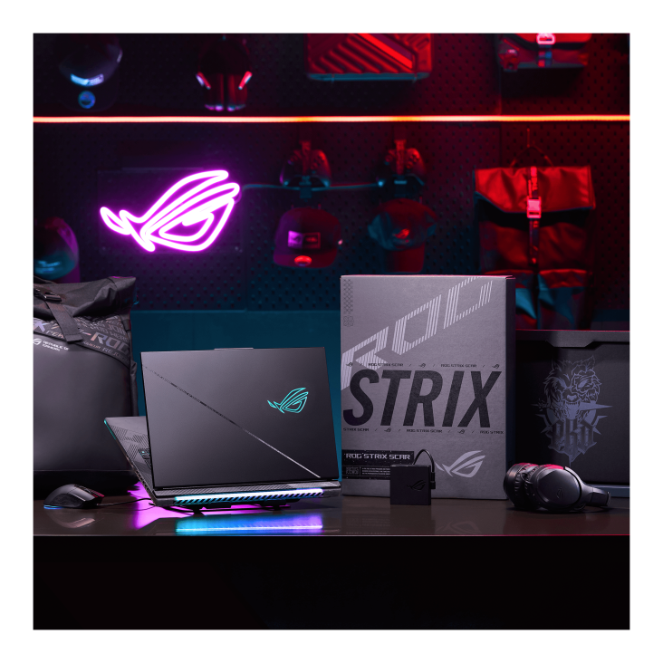 ASUS ROG Strix SCAR 16/i9-14900HX/32GB/1TB SSD/RTX4080/16" QHD+16:10/Win11Home/Black 