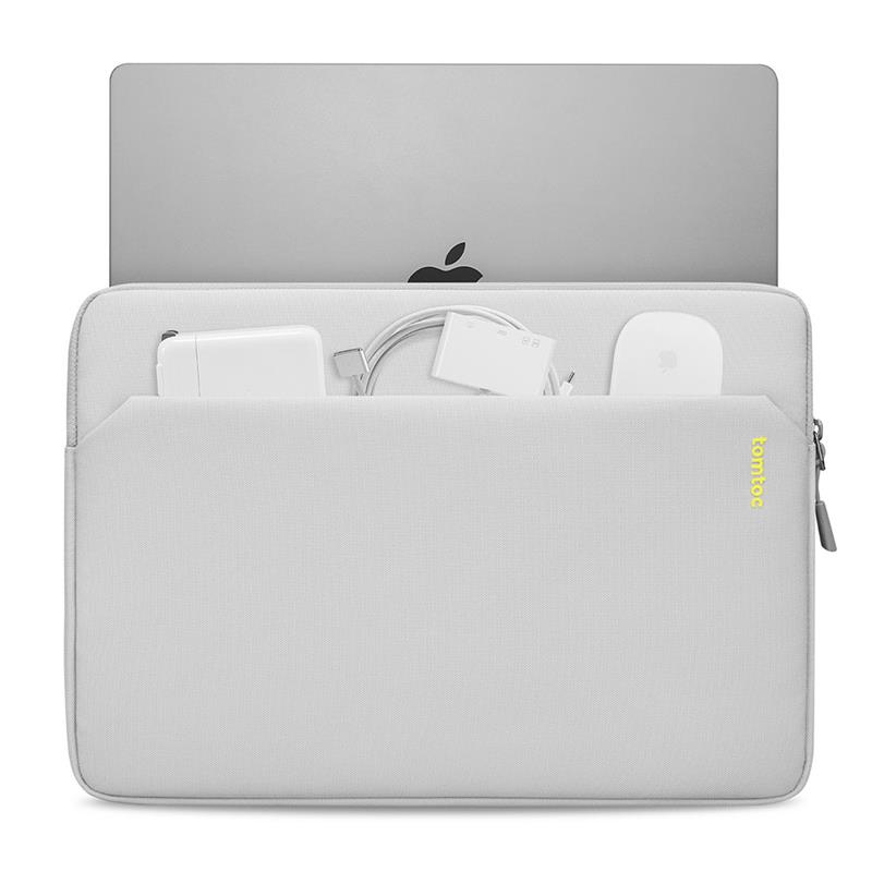 Tomtoc puzdro Light Sleeve pre Macbook Air 13" M1/M2/M3 - Light Gray 