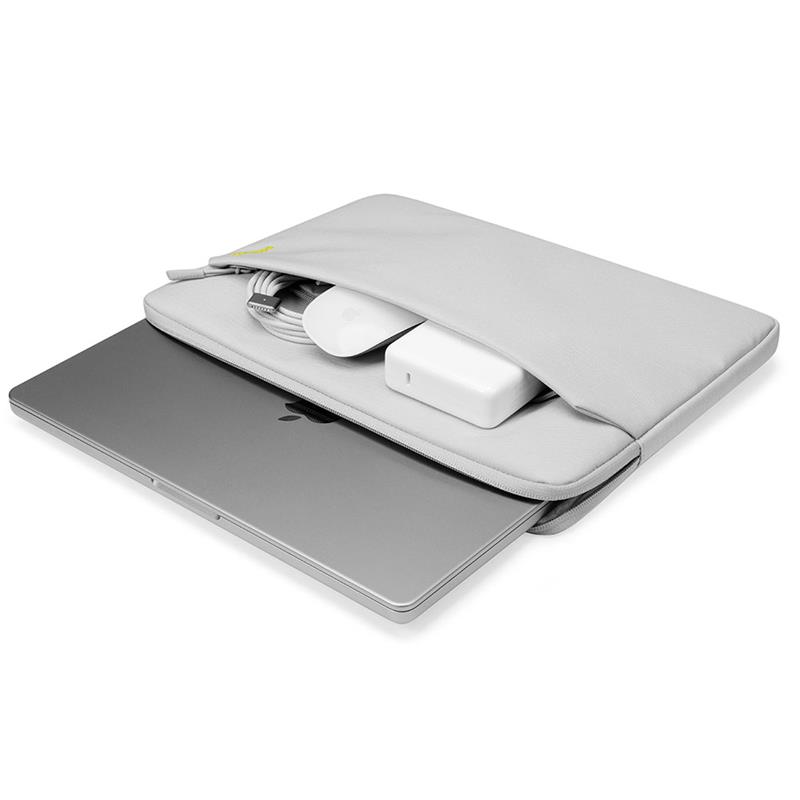 Tomtoc puzdro Light Sleeve pre Macbook Air 13" M1/M2/M3 - Light Gray 