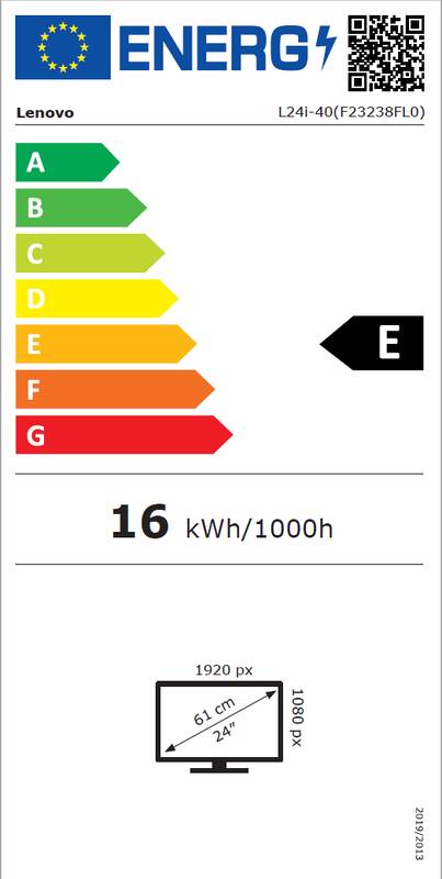 Lenovo L24i-40 23,8"FHD IPS 100Hz 16:9 1300:1 250cd 4ms HDMI+VGA 