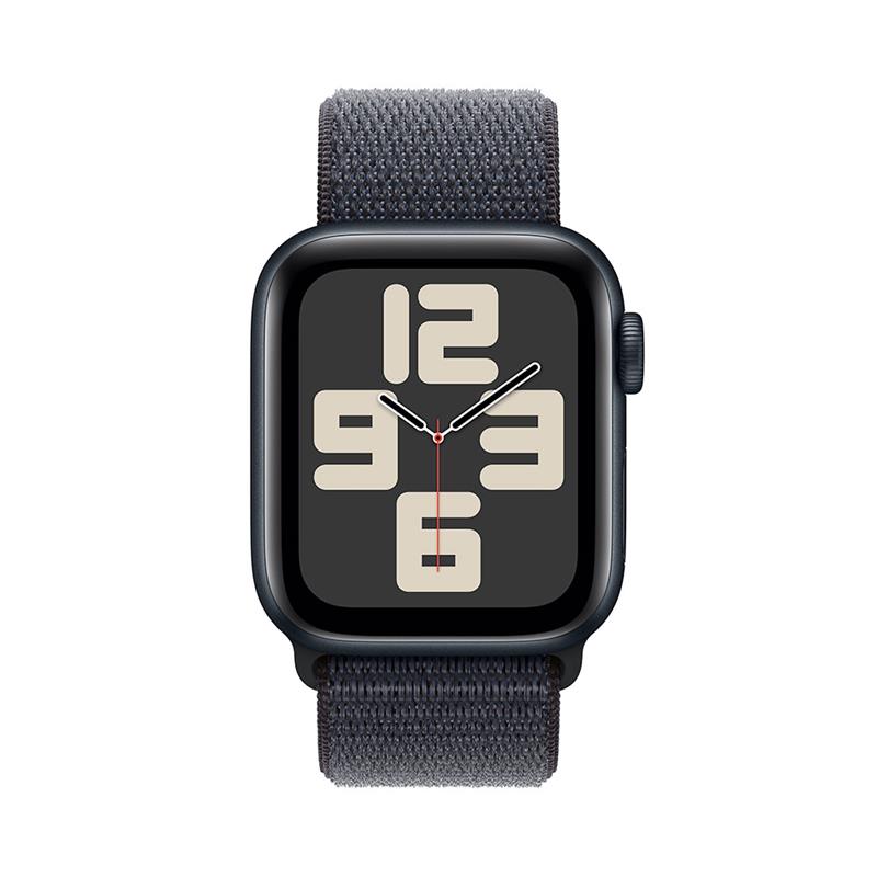 Apple Watch SE GPS + Cellular 40mm Midnight Aluminium Case with Ink Sport Loop 