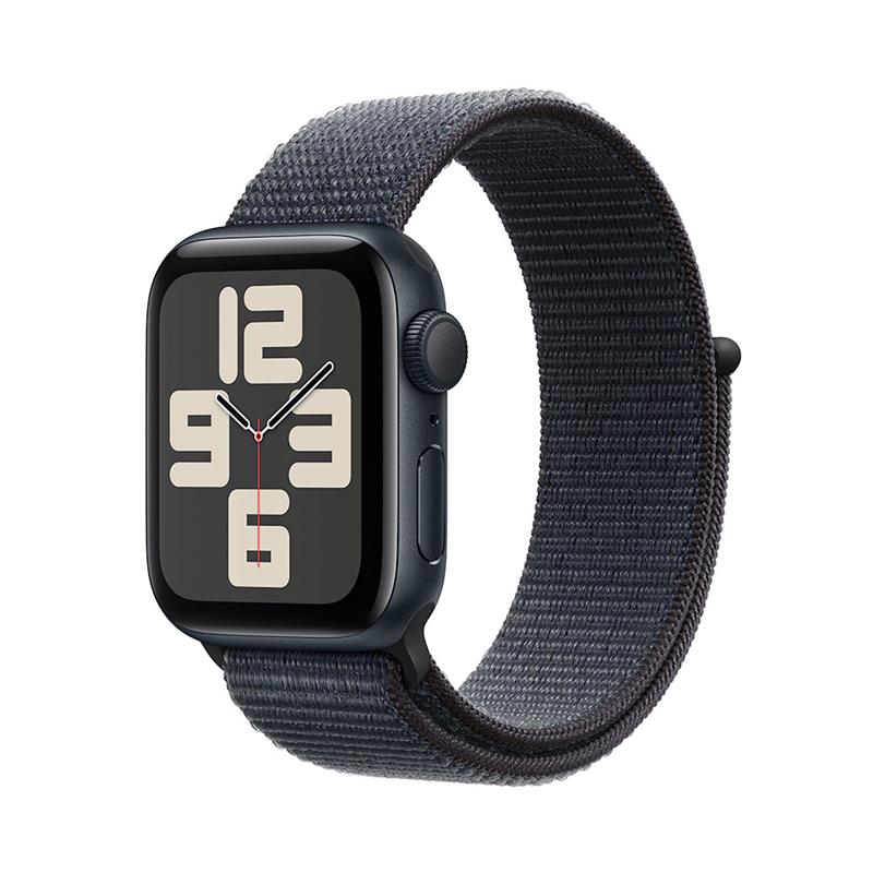 Apple Watch SE GPS 40mm Midnight Aluminium Case with Ink Sport Loop 