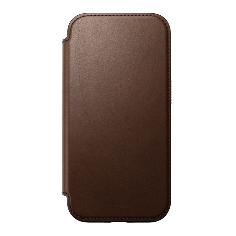 Nomad puzdro Modern Leather Folio Magsafe pre iPhone 16 - Brown 