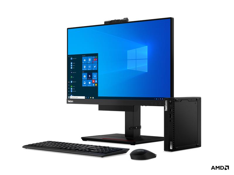 Lenovo ThinkCentre M75q Tiny Gen2  Ryzen R3 PRO 5350GE 8GB 256GB-SSD IntegRadeon Win11Pro 3yOS 