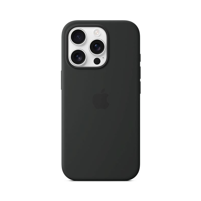 iPhone 16 Pro Silicone Case with MagSafe - Black 