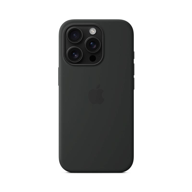 iPhone 16 Pro Silicone Case with MagSafe - Black 