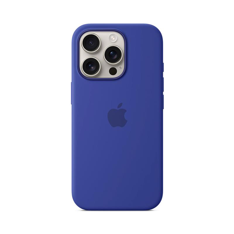 iPhone 16 Pro Silicone Case with MagSafe - Ultramarine 