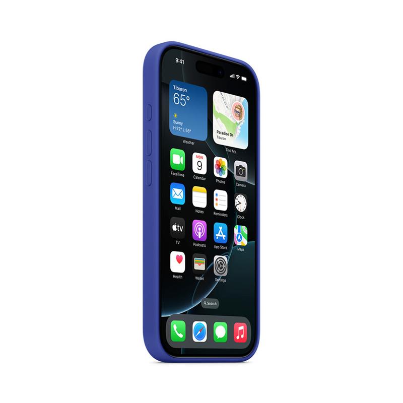 iPhone 16 Pro Silicone Case with MagSafe - Ultramarine 