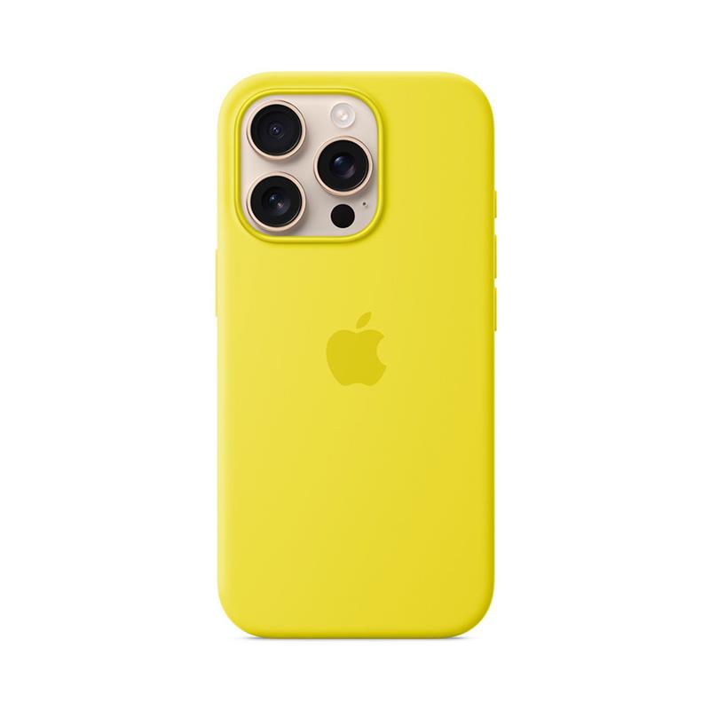 iPhone 16 Pro Silicone Case with MagSafe - Star Fruit 