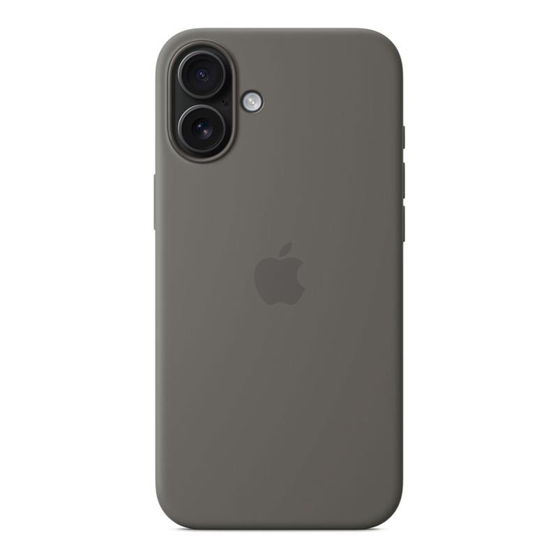 iPhone 16 Plus Silicone Case with MagSafe - Stone Gray 