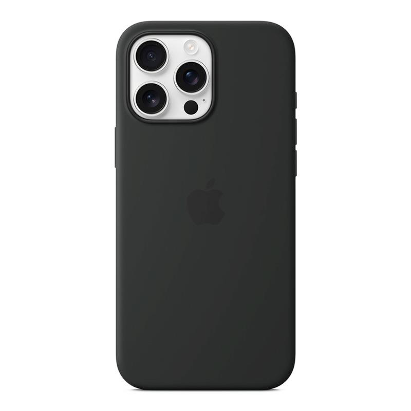 iPhone 16 Pro Max Silicone Case with MagSafe - Black 