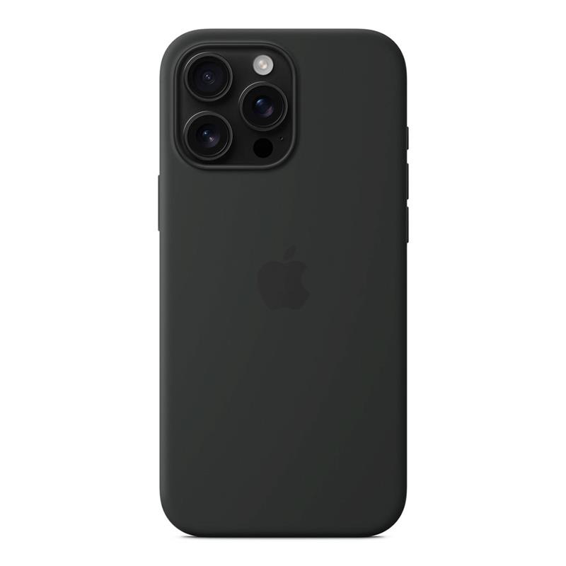 iPhone 16 Pro Max Silicone Case with MagSafe - Black 