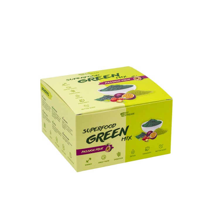 Fitstream Superfood GREEN mix 150g 30pack 