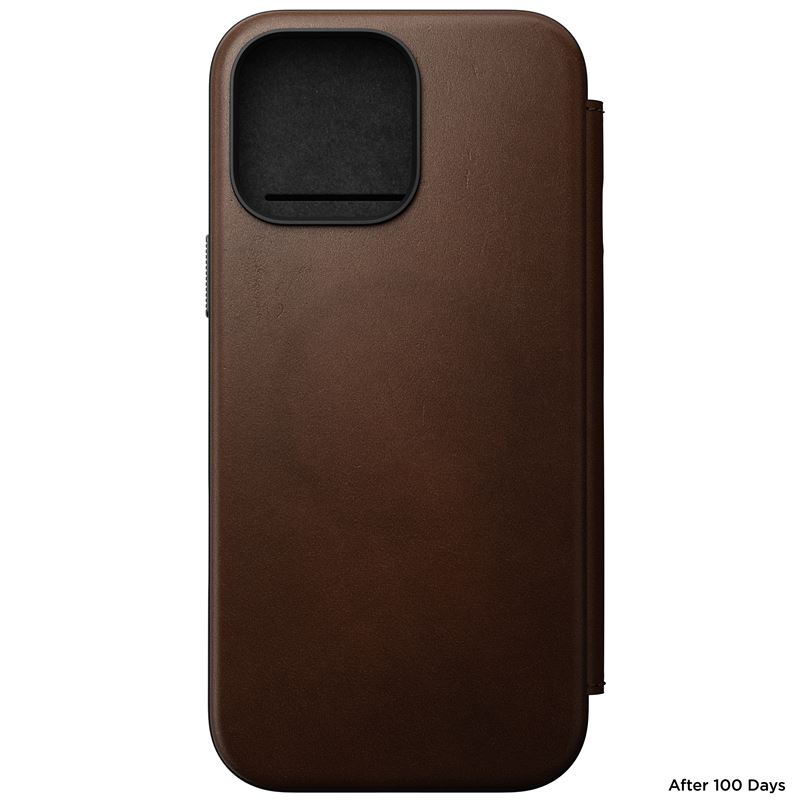 Nomad puzdro Modern Leather Folio Magsafe pre iPhone 16 Pro Max - Brown 