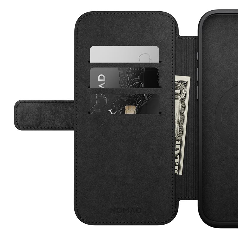 Nomad puzdro Modern Leather Folio Magsafe pre iPhone 16 Pro Max - Brown 