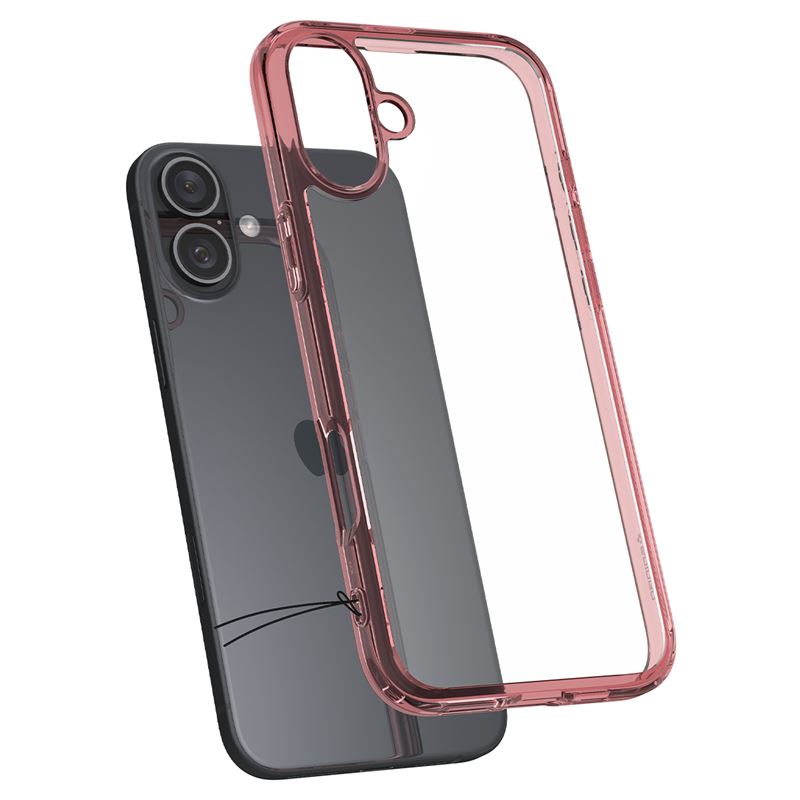 Spigen kryt Ultra Hybrid pre iPhone 16 - Rose Crystal 