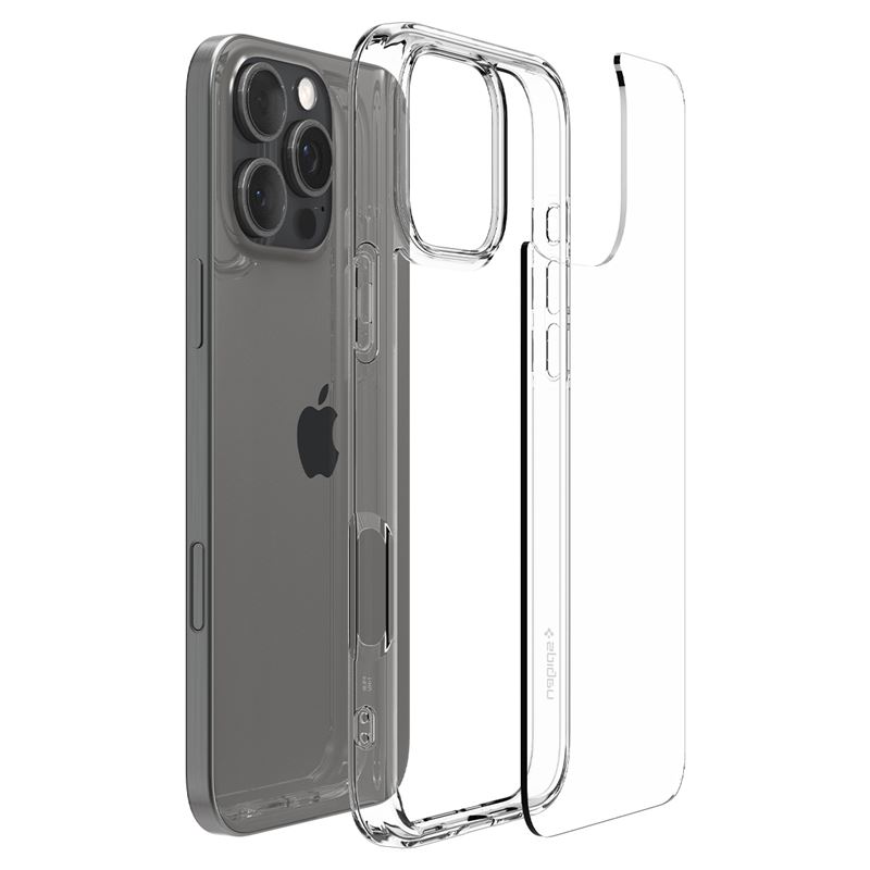 Spigen kryt Ultra Hybrid pre iPhone 16 Pro Max - Crystal Clear 