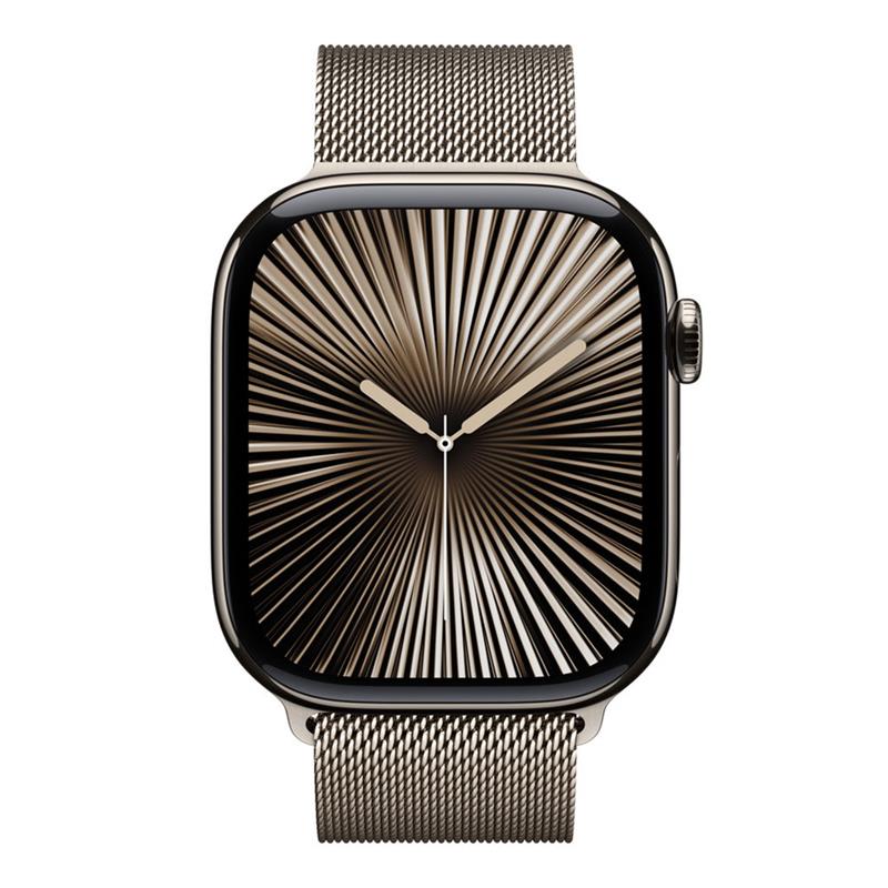 Apple Watch 46mm Natural Milanese Loop - S/M 