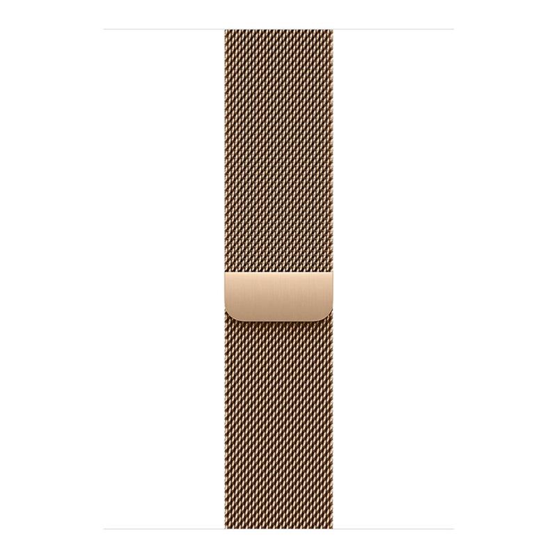 Apple Watch 46mm Gold Milanese Loop - S/M 