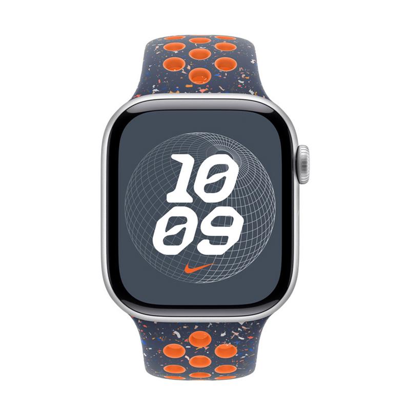 Apple Watch 42mm Blue Flame Nike Sport Band - S/M 