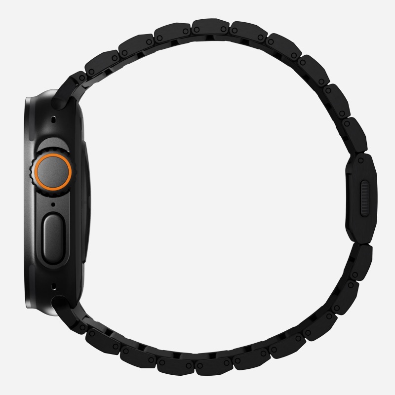 Nomad remienok pre Apple Watch 44-49 mm - Titanium Band/Black Hardware 