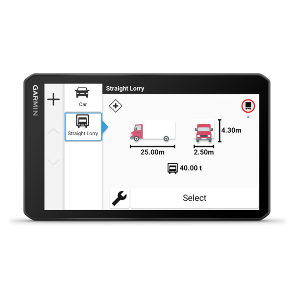 Garmin dezl LGV720 (7.0") 